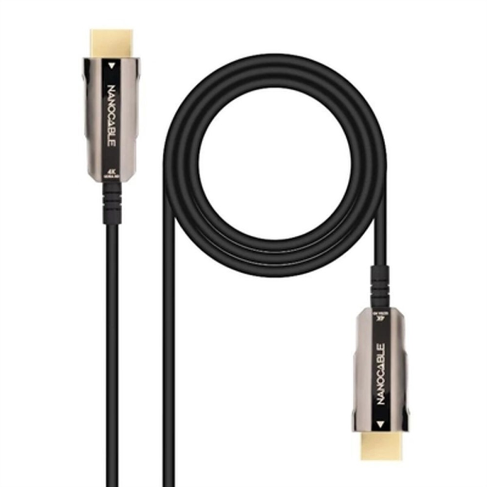 Cable HDMI NANOCABLE 10.15.2010 10 m 4K Ultra HD Negro