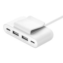 Hub USB 4 Puertos Belkin BUZ001BT2MWHB7 Blanco