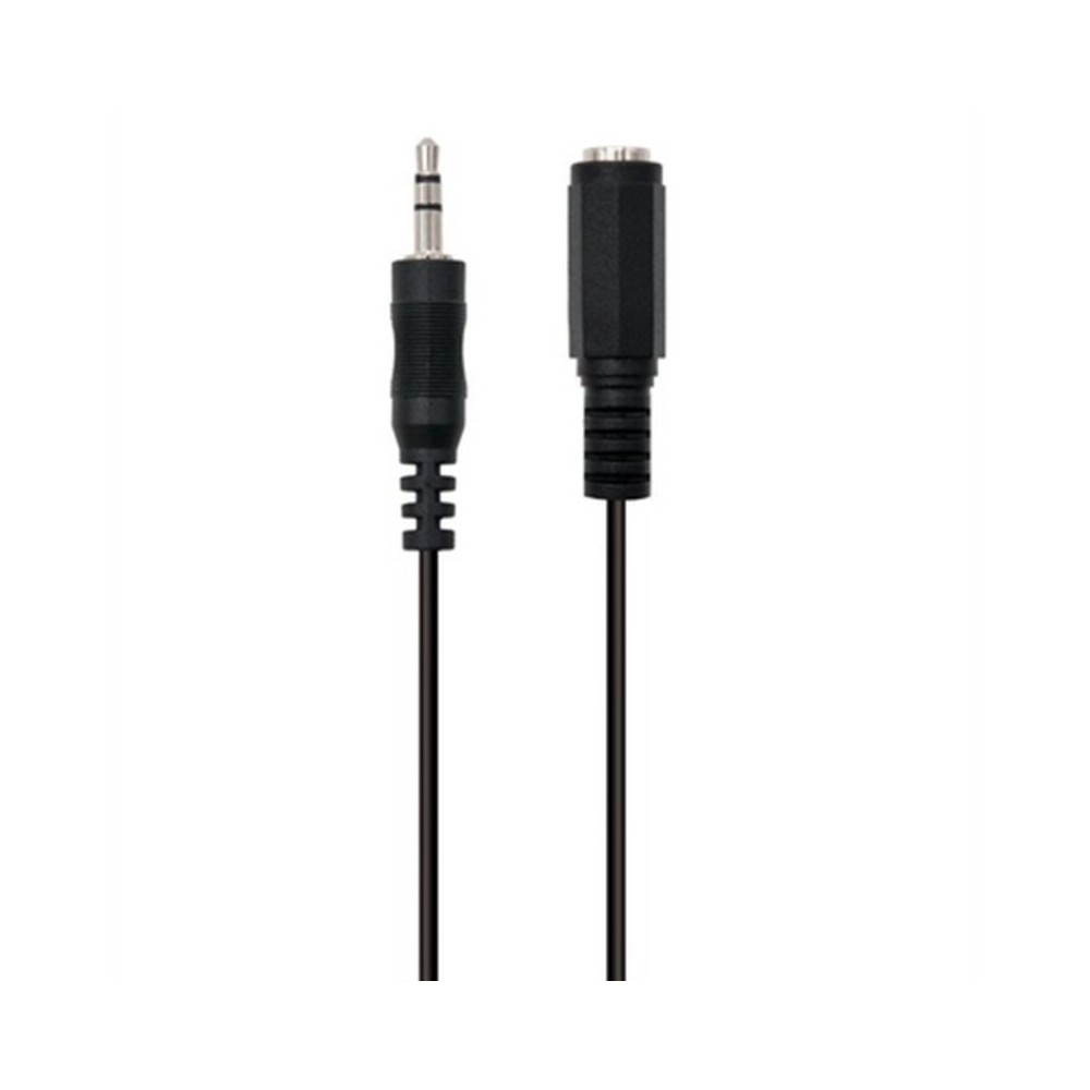 Audio Jack Cable (3.5mm) Ewent Black