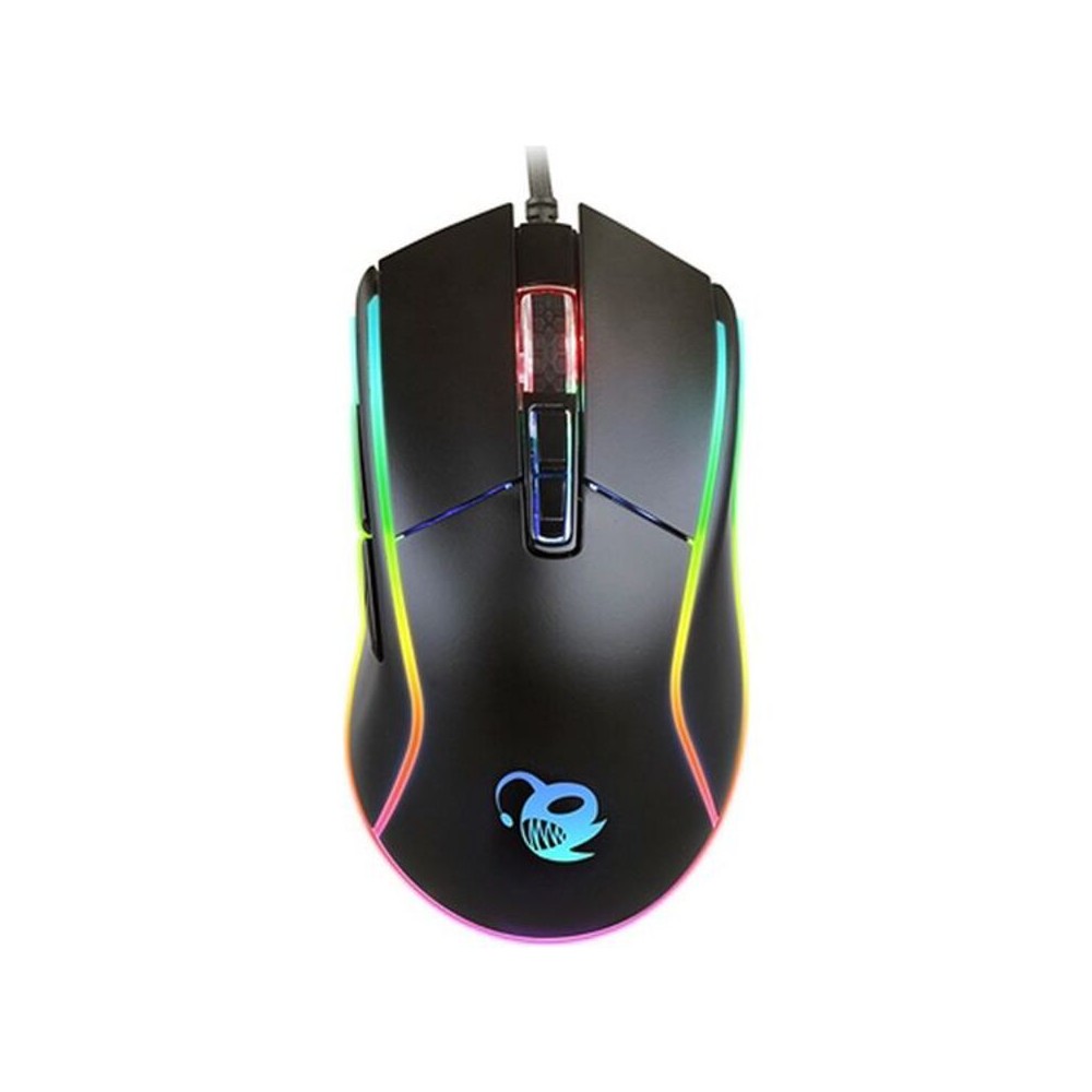 LED Gaming Mouse CoolBox DG-MOU019-RGB        RGB 6400 dpi 30 ips Black