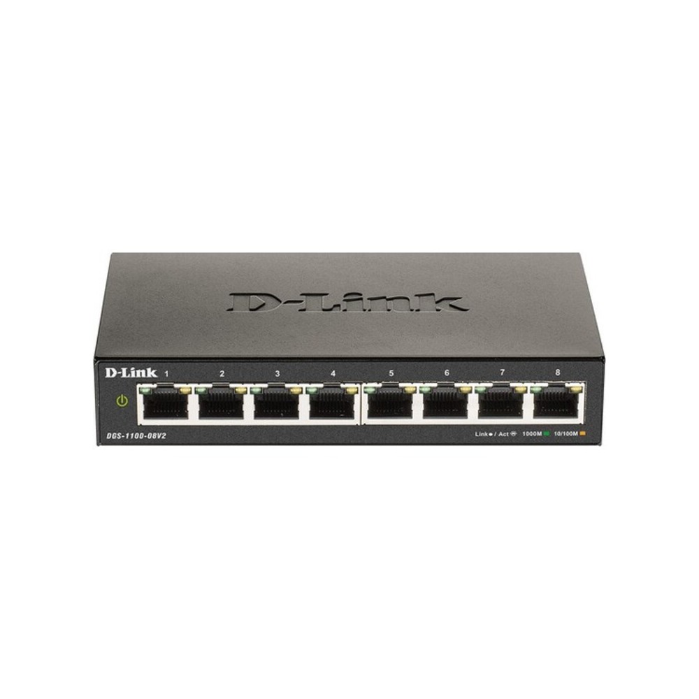 Switch D-Link 8xGbE (Restauriert A+)