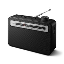 Radio AM/FM Philips Negro Clásico (Reacondicionado A)