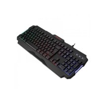 Gaming Tastatur Mars Gaming MRK0 RGB USB 2.0 Schwarz Spanisch