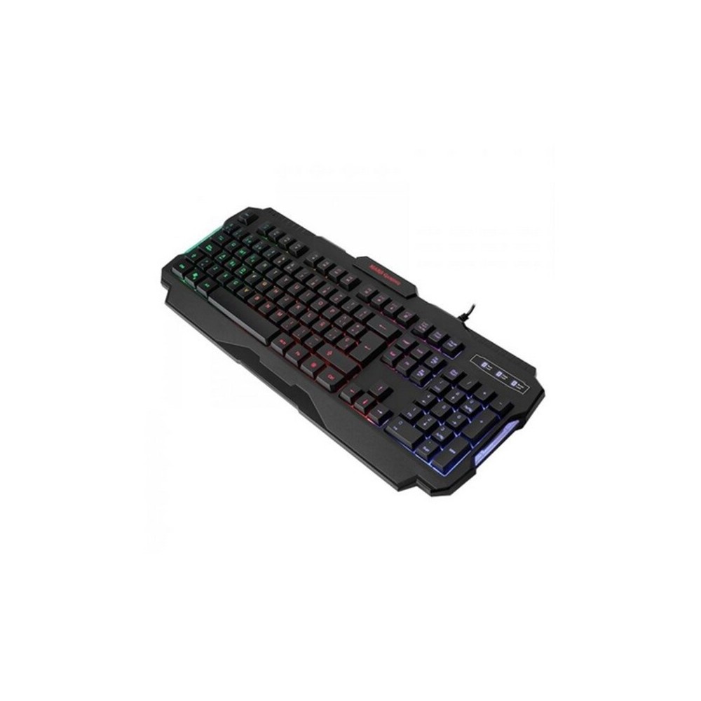 Gaming Keyboard Mars Gaming MRK0 RGB USB 2.0 Black Spanish