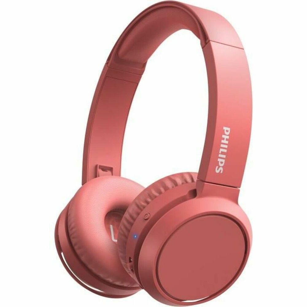 Headphones with Microphone Philips TAH4205RD/00 Coral Red (Refurbished B)