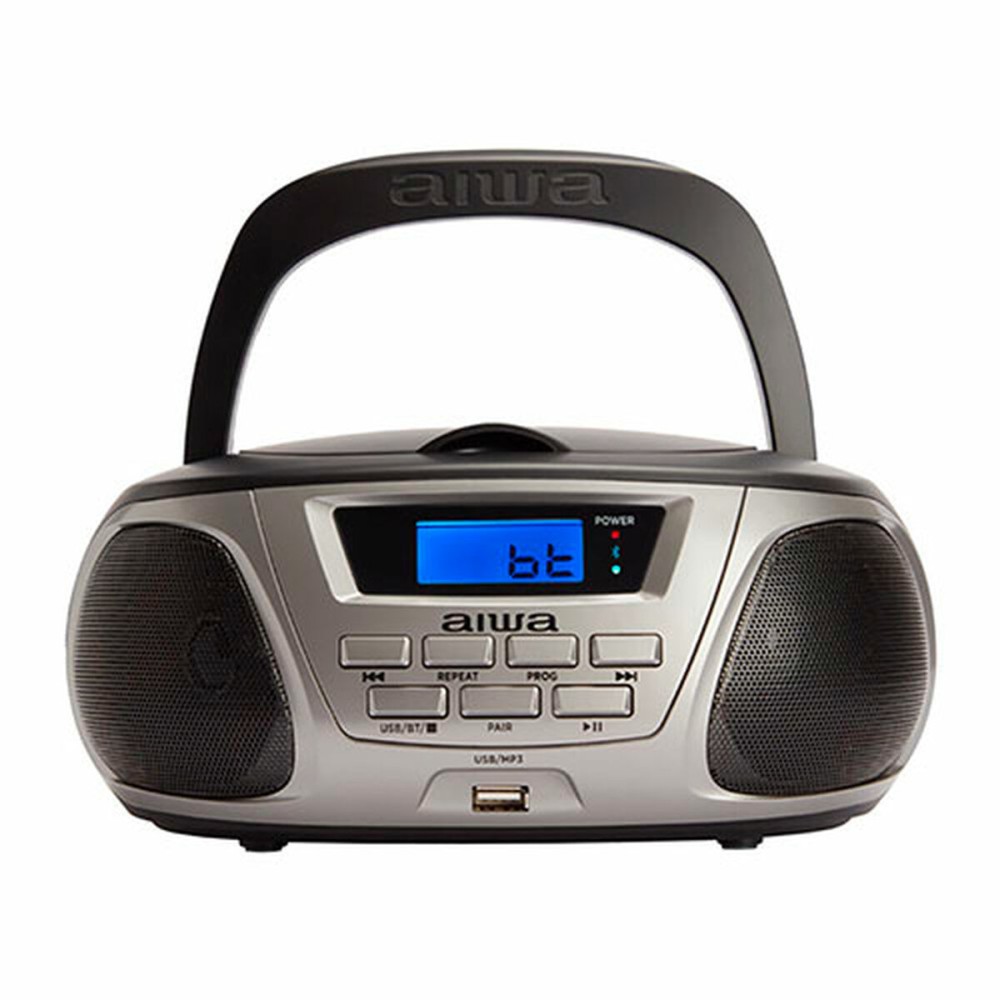 Rádio CD Aiwa BBTU-300TN USB Bluetooth