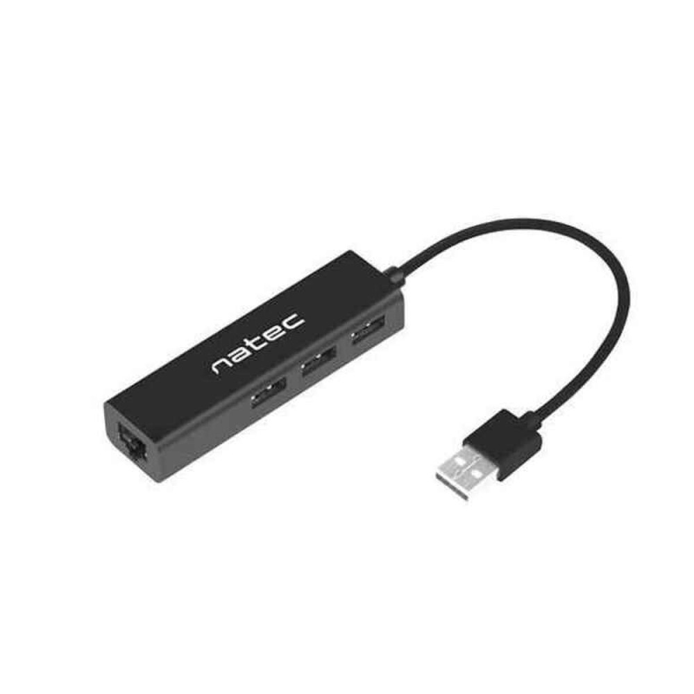 Hub USB Natec NHU-1413 Preto