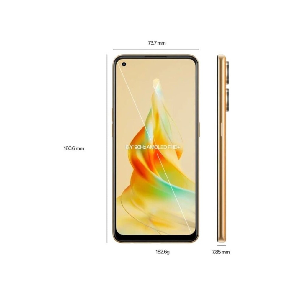 Smartphone Oppo Reno 8T Orange 8 GB RAM 128 GB 6,43"