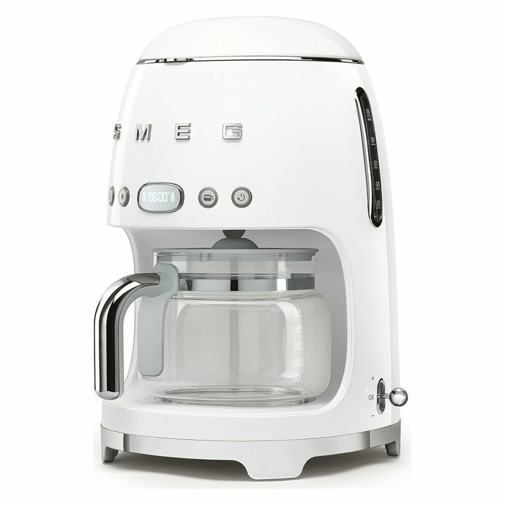 Caffettiera Americana Smeg DCF02WHEU Bianco 1050 W 1,4 L