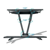 Suporte para TV com braço TooQ LP7846TN-B 40 kg