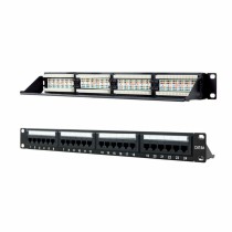 Switch de Armário NANOCABLE CAT.6A UTP 19"1U Dual