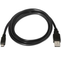 Cabo USB 2.0 A para Micro USB B Aisens A101-0027 Preto 80 cm