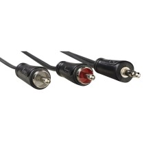 Cavo Audio Jack con 2 RCA Hama 00205110 1,5 m Nero