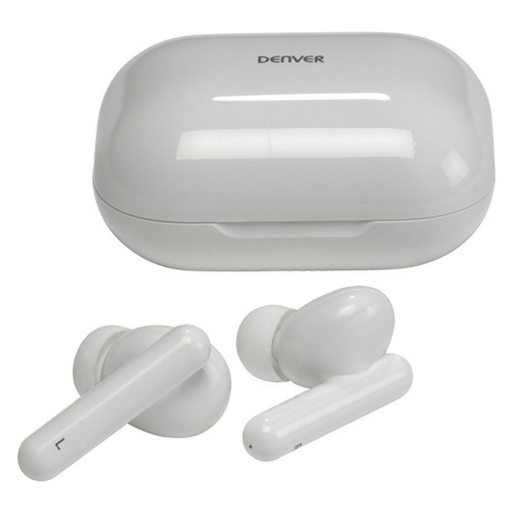 Auriculares Bluetooth Denver Electronics 111191120210 Branco