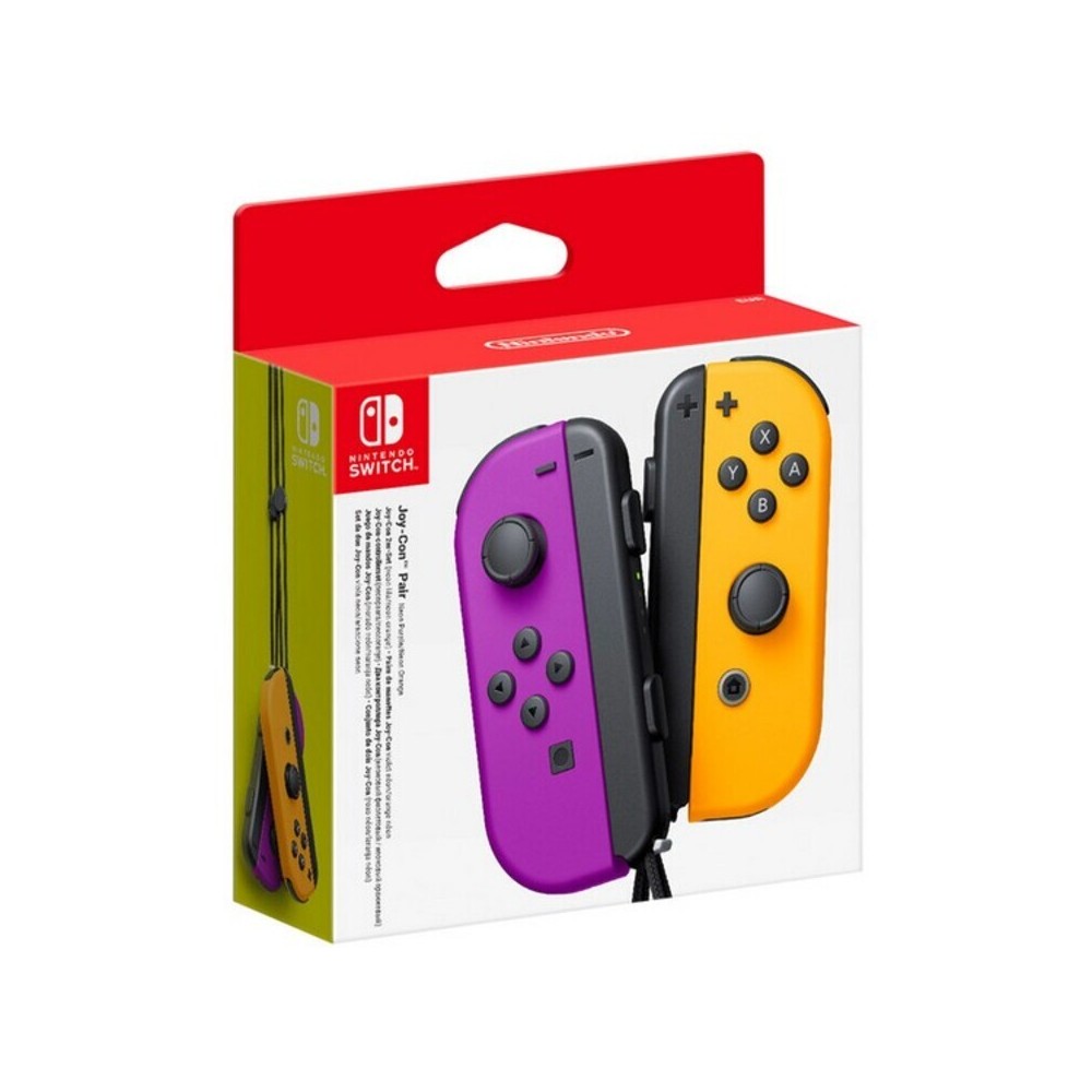 Gamepad Wireless Nintendo Joy-Con Viola Arancio