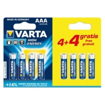 Alkline-Batterie Varta CD4BKKD13-P AAA 1,5V High Energy (8 pcs)