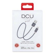 Cavo USB per Caricare DCU Lightning iPhone Grigio 1 m