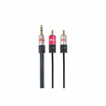 Cabo Áudio Jack (3,5 mm) para 2 RCA DCU (3 m)