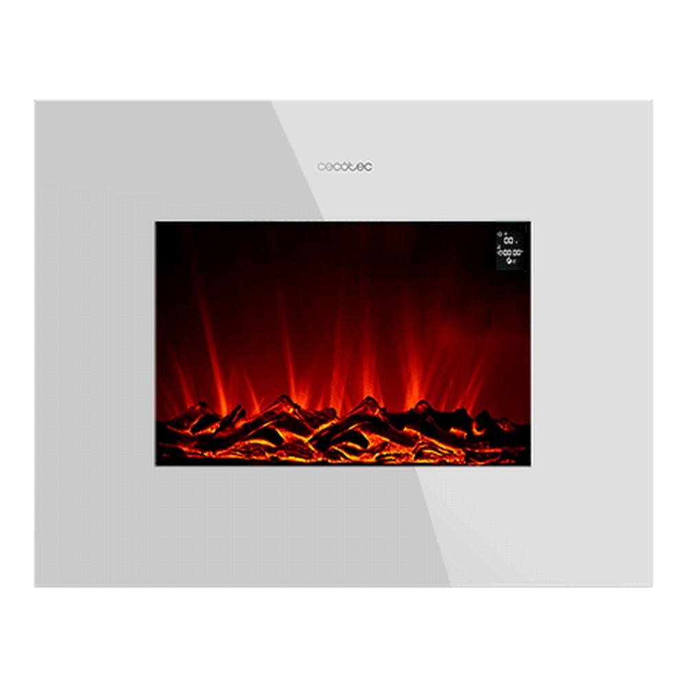 Decorative Electric Chimney Breast Cecotec ReadyWarm 2690 Flames Connected White 1000 - 2000 W 2000 W