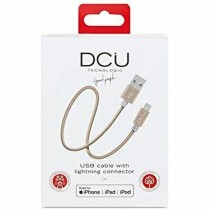 Cable USB a Lightning DCU 34101210 Rosa 1 m