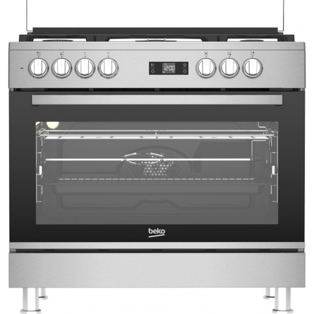 Gas Cooker BEKO GM 15321 DX NS 90 cm Steel 2900 W