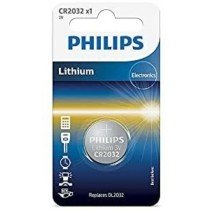 Pilhas de Botão de Lítio Philips CR2032