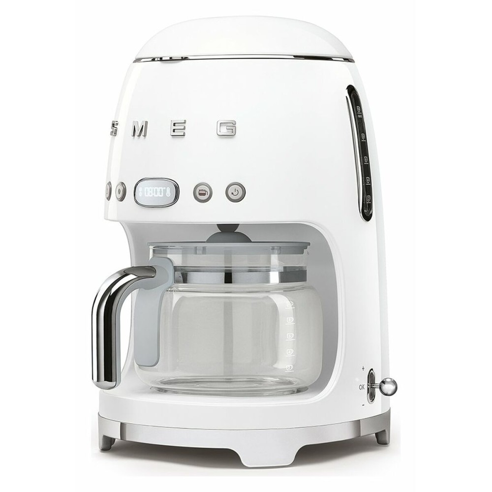 Máquina de Café de Filtro Smeg DCF02WHEU Branco 1050 W