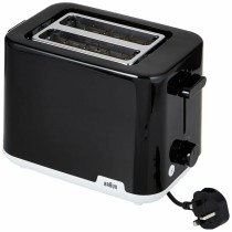 Tostapane Braun HT 1010 BK 900 W Nero/Argentato