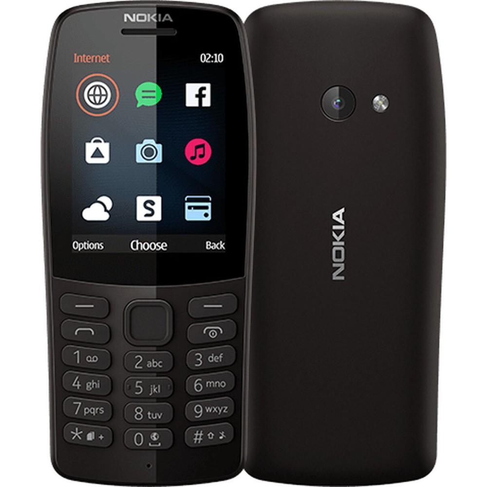 Teléfono Móvil para Mayores Nokia 210 4G 2,3" Negro 16 GB RAM