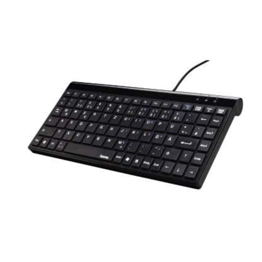 Tastatur Hama Technics SLIMLINE MINI SL720 Qwerty Spanisch