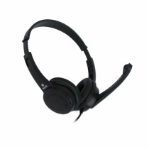 Headphone with Microphone NGS VOX505 USB Black 32 Ohm (1 Unit)