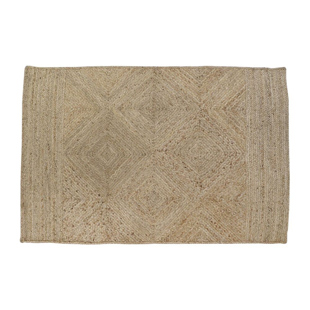 Alfombra DKD Home Decor Marrón Natural 160 x 230 x 1 cm