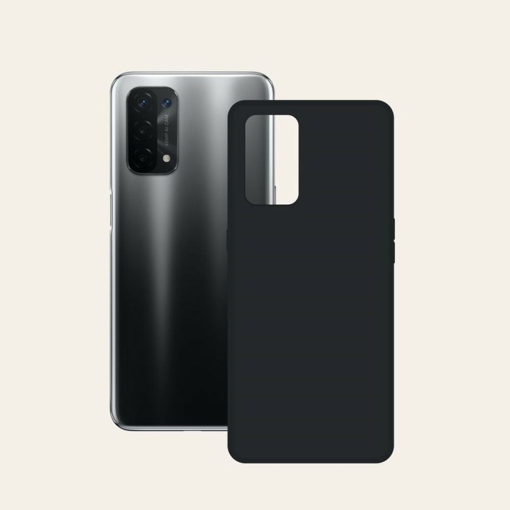 Capa para Telemóvel Contact Oppo A74 5G Preto