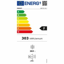 Gefrierschrank Indesit UI8 F1C W 1 Weiß Bunt (187 x 60 cm)