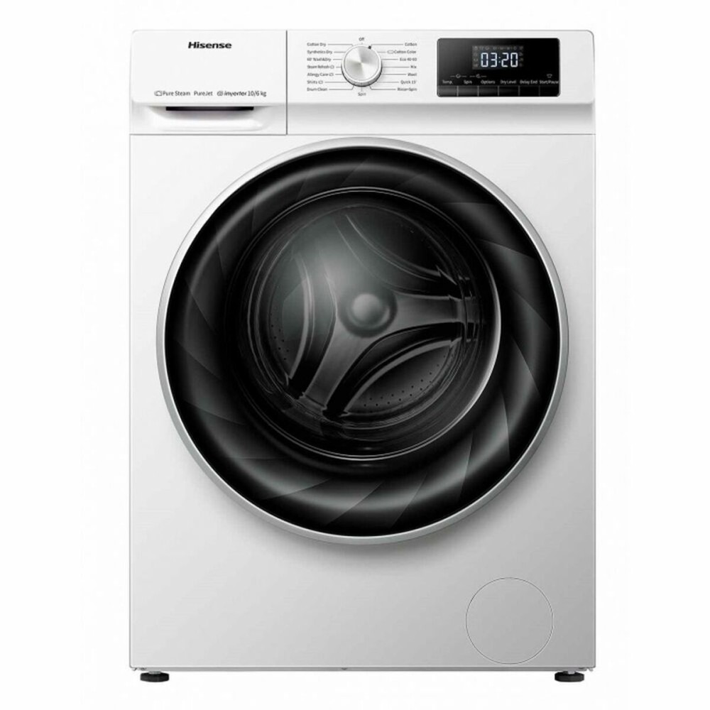 Washer - Dryer Hisense WDQY1014EVJM 10kg / 6kg White 1400 rpm