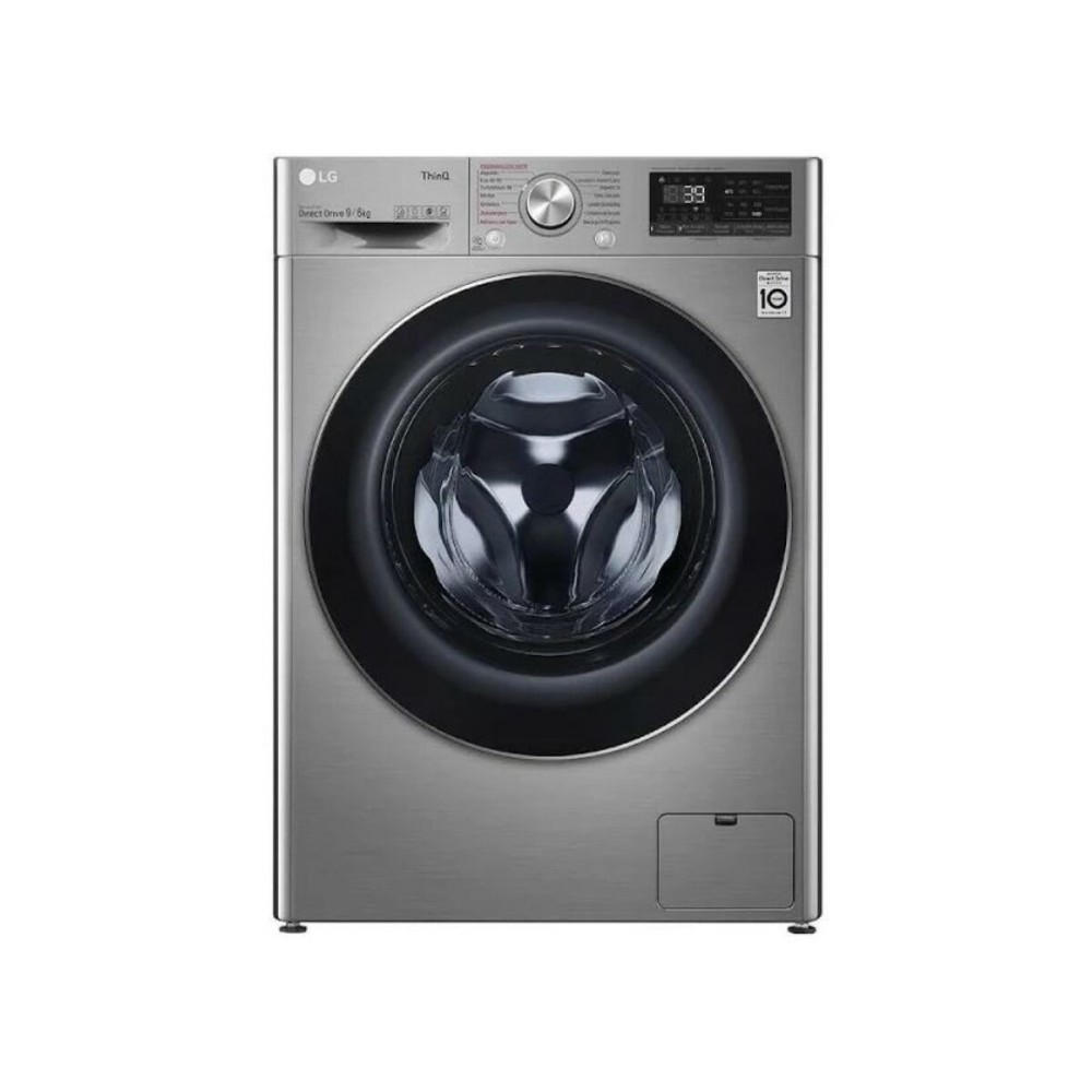 Máquina de lavar e secar LG F4DV7009S2S  1400 rpm 9kg / 6kg 6 Kg