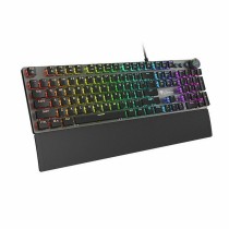 Tastiera per Giochi Genesis NKG-1820 LED RGB Nero Marrone Qwerty in Spagnolo