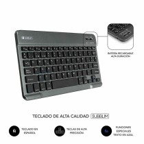 Capa para Tablet e Teclado Subblim Teclado KEYTAB PRO 10.1" Bluetooth Roxo