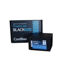 Stromquelle CoolBox COO-FAPW600-BK 600W 600W