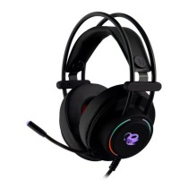 Gaming Headset mit Mikrofon CoolBox DG-AUR-01 Schwarz