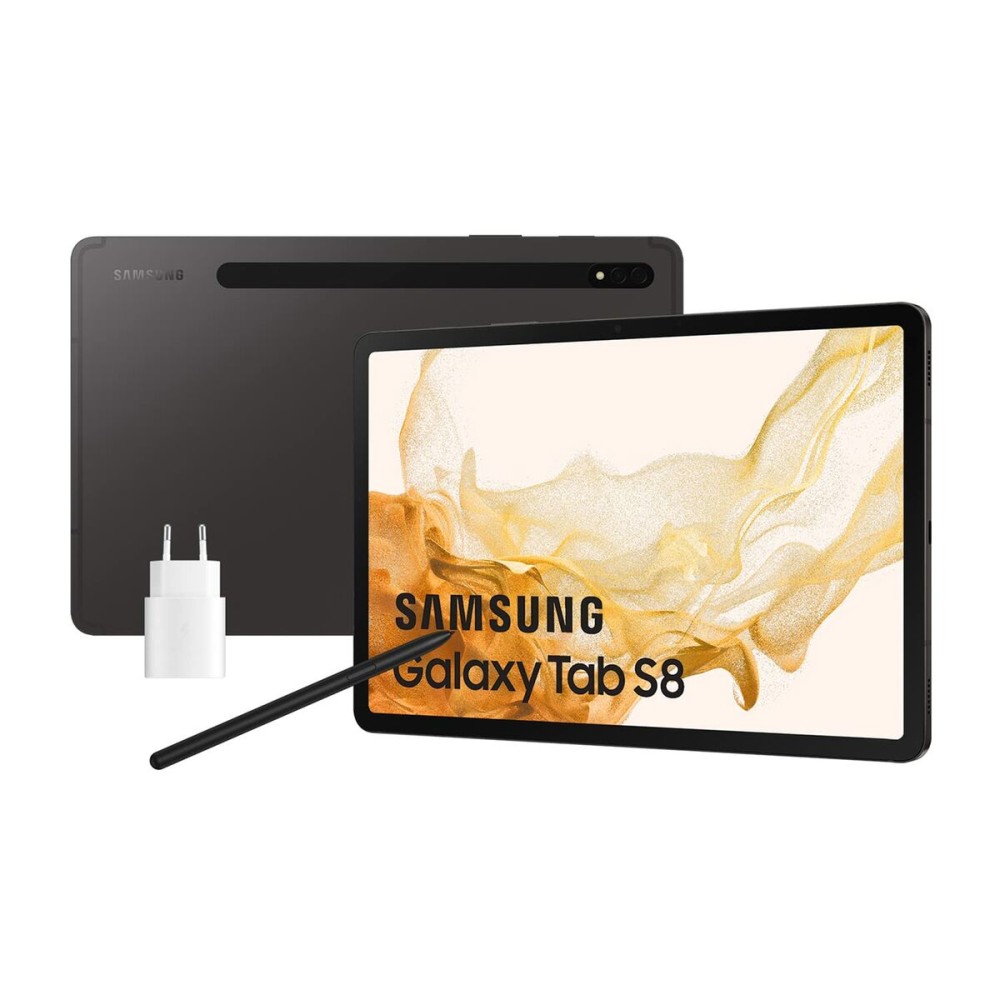 Tablet Samsung Galaxy Tab S8 Nero Grigio 8 GB 128 GB 8 GB RAM