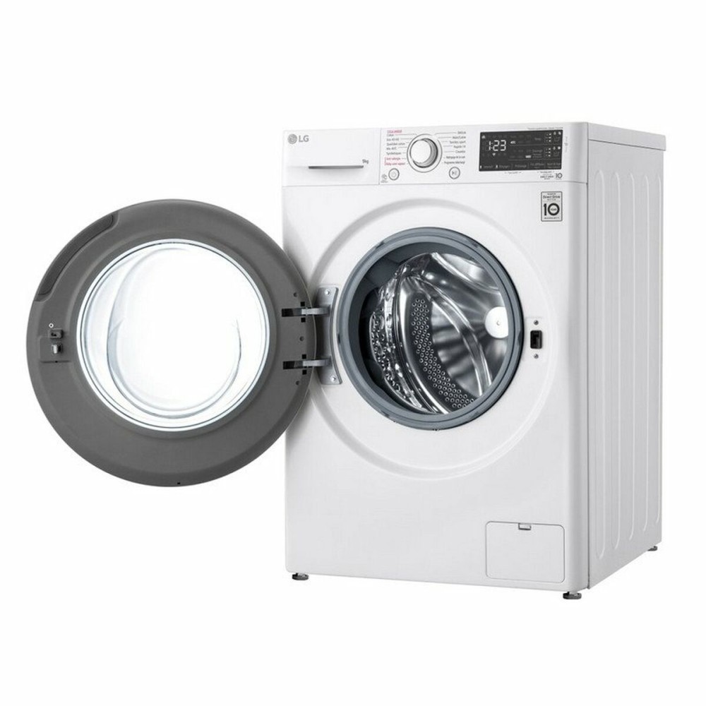 Washing machine LG F4WV3509S3W White 9 kg 1400 rpm