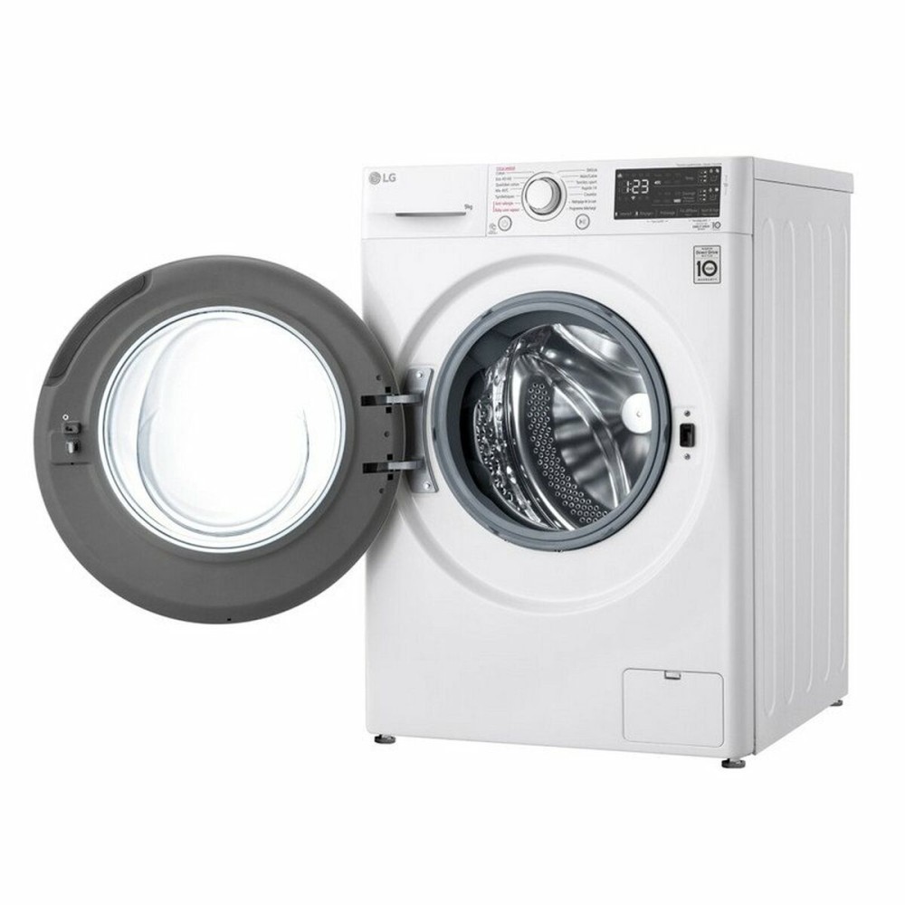 Máquina de lavar LG F4WV3509S3W Branco 9 kg 1400 rpm