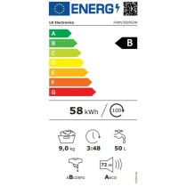 Máquina de lavar LG F4WV3509S3W Branco 9 kg 1400 rpm