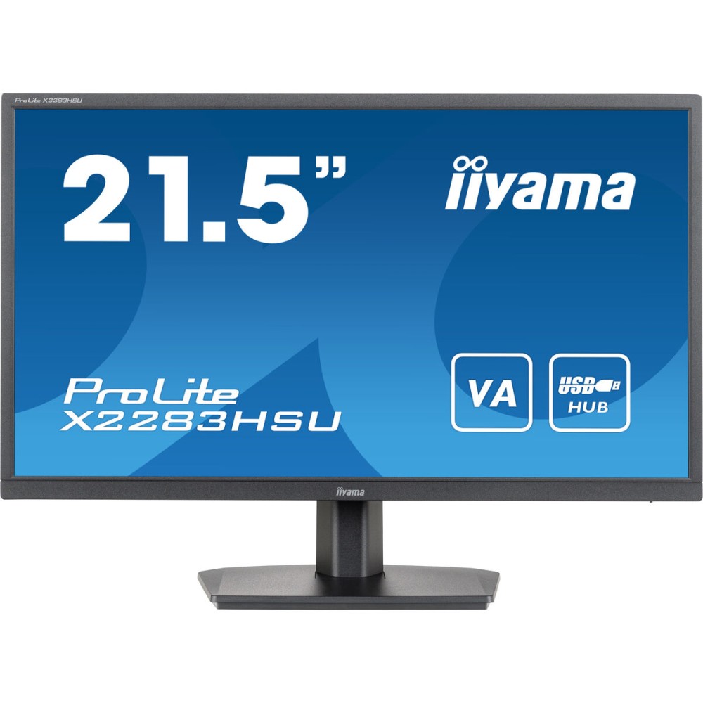 Monitor Iiyama X2283HSU-B1 21,5" LED VA LCD Flicker free 75 Hz 50-60  Hz