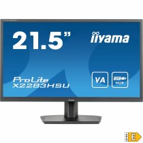 Écran Iiyama X2283HSU-B1 21,5" LED VA LCD Flicker free 75 Hz 50-60  Hz