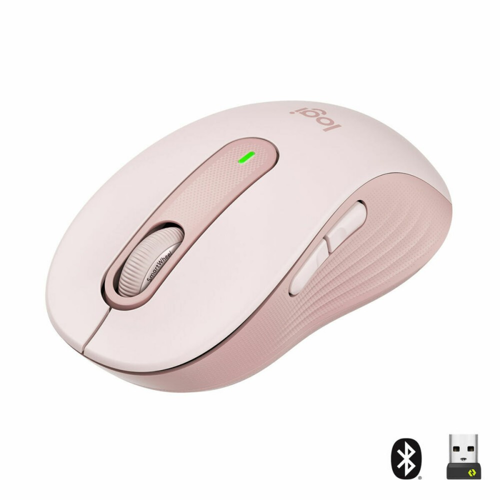 Wireless Mouse Logitech Signature M650 Pink Rose