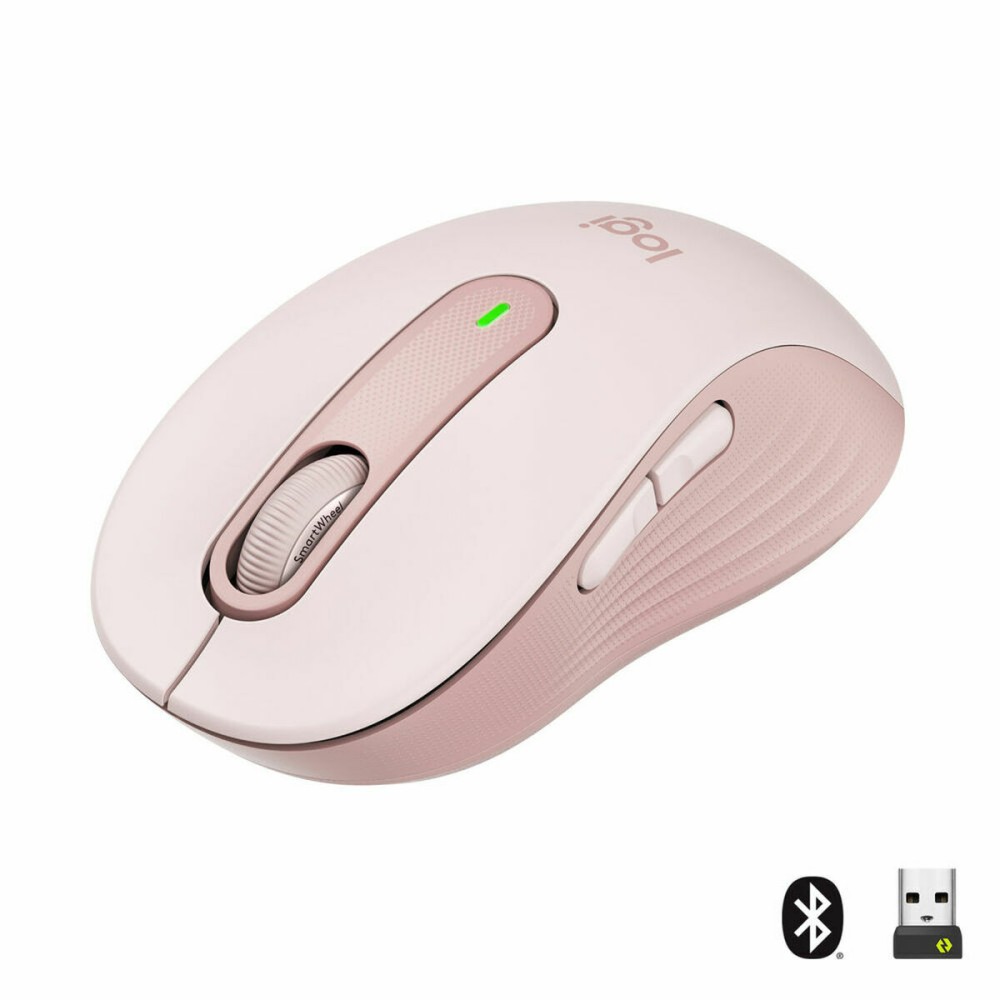 Ratón Inalámbrico Logitech Signature M650 Rosa Rose