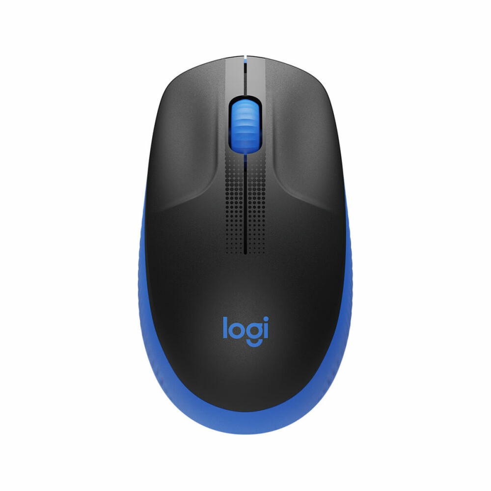 Ratón Logitech M190 Azul Negro/Azul