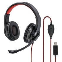 Headphones Hama HS-USB400 Black